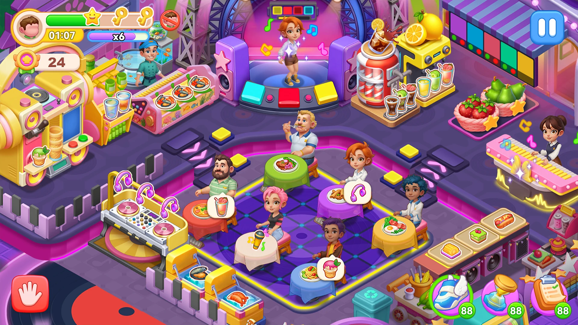 Diner Fever: Cooking Games screenshot