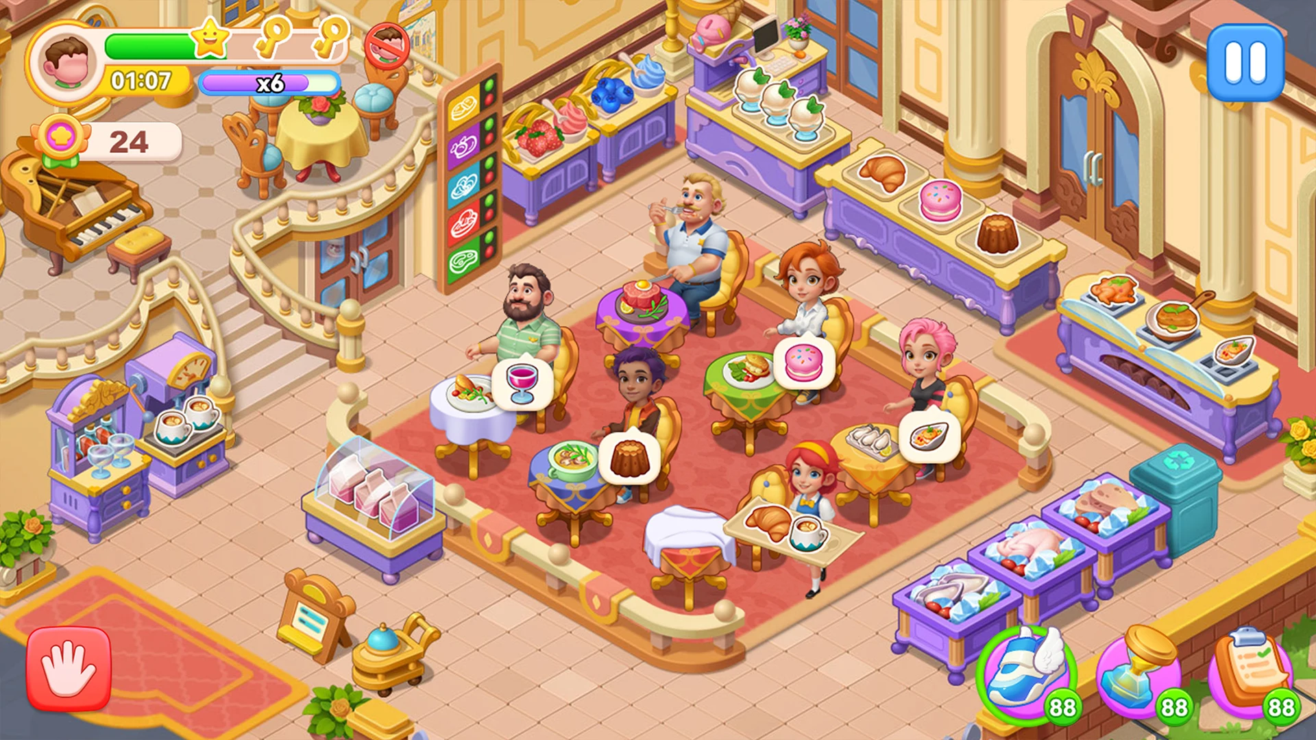 Diner Fever: Cooking Games screenshot